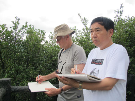 Robert Faure et LI Xiang Hong