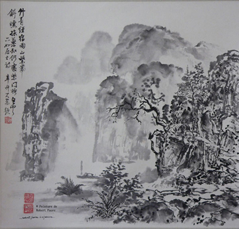 3 - 桂林山水 Dans les montagnes de Guilin :  桂林山水,