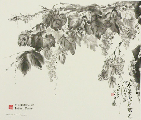 13 - 欣夏 La vigne exulte, l'été est encore là : 欣夏,