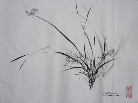 50 - 兰韵飘逸 Orchidée, tu t'évapores vers les hauteurs : 兰韵飘逸,