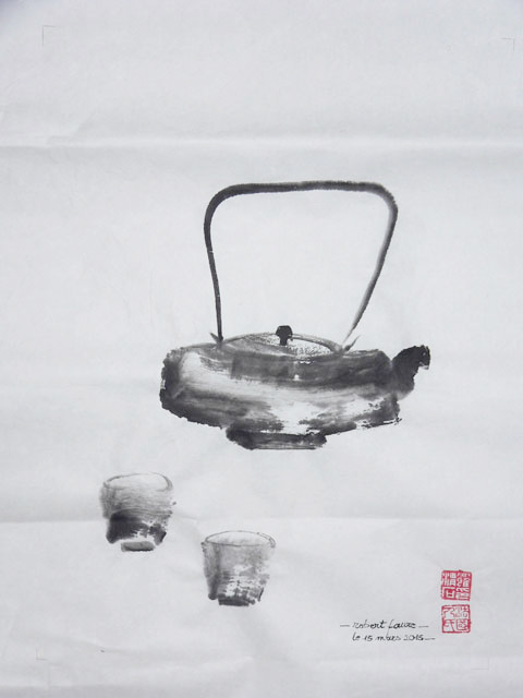 48 - 茗韵 L'herbe-thé devient léger parfum : 茗韵,